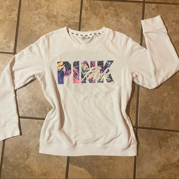 VS PINK ColorBurst Sweatshirt - Picture 1 of 2